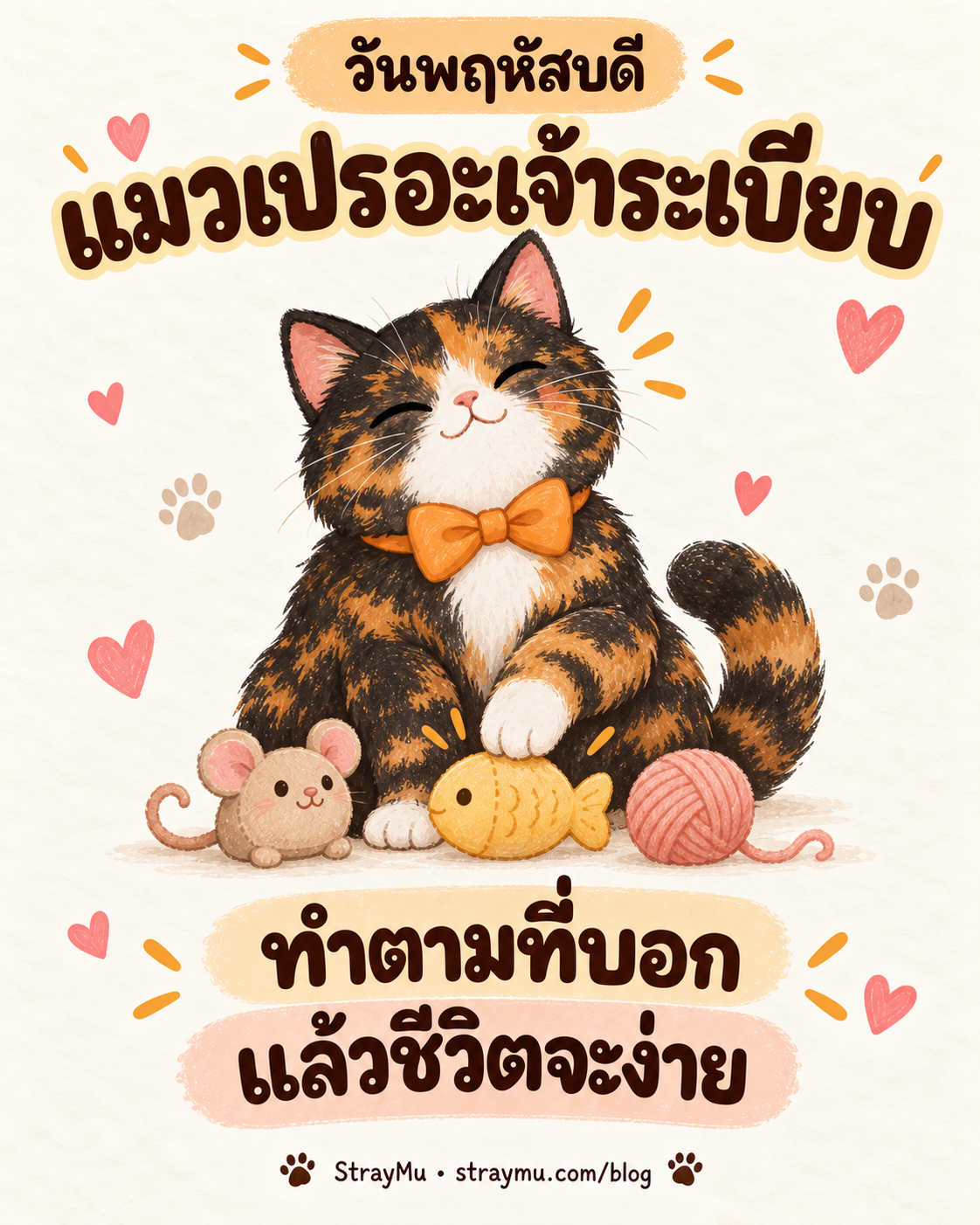 ภาพวาด AI แมวประจำวันพฤหัสบดี