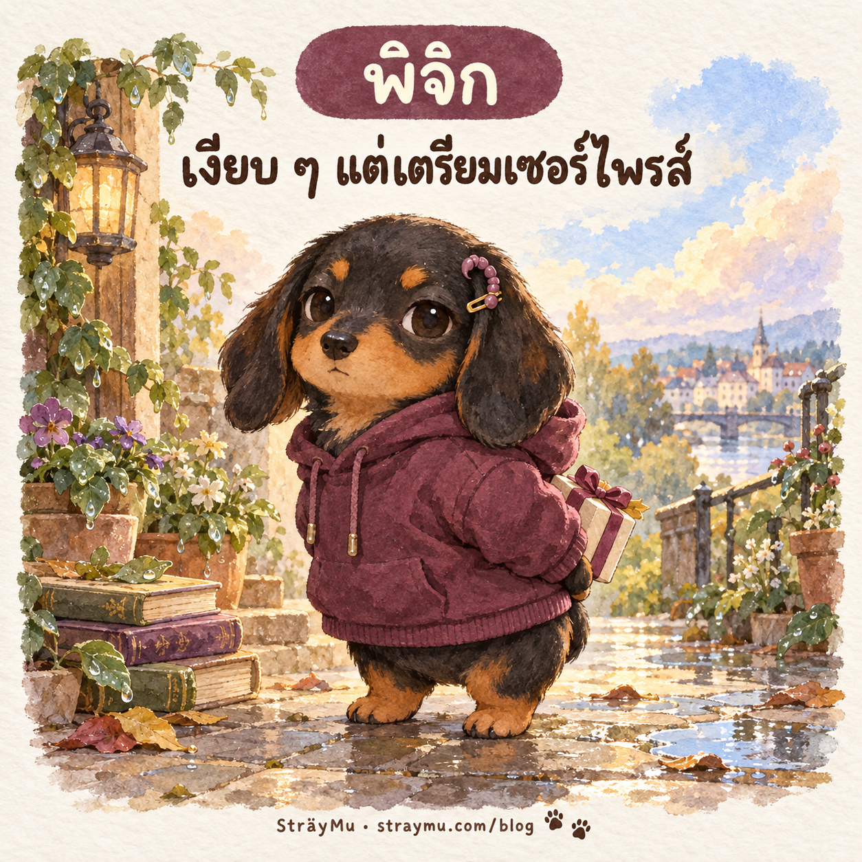 พิจิก (23 ต.ค. – 21 พ.ย.) — น้องหมาดัชชุนกิ๊บแมงป่อง